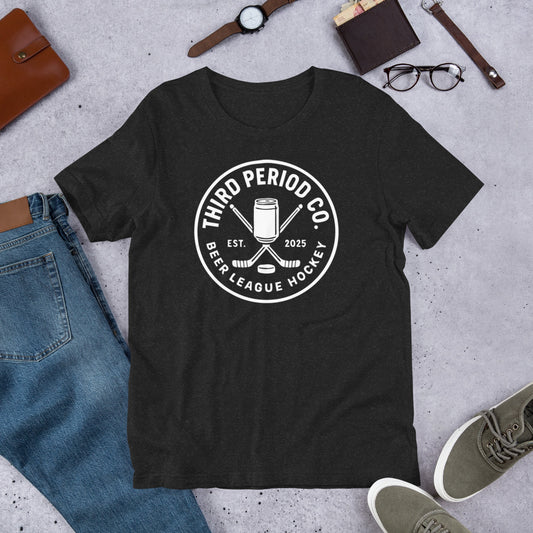 Third Period Co. hockey shirt for beer league players